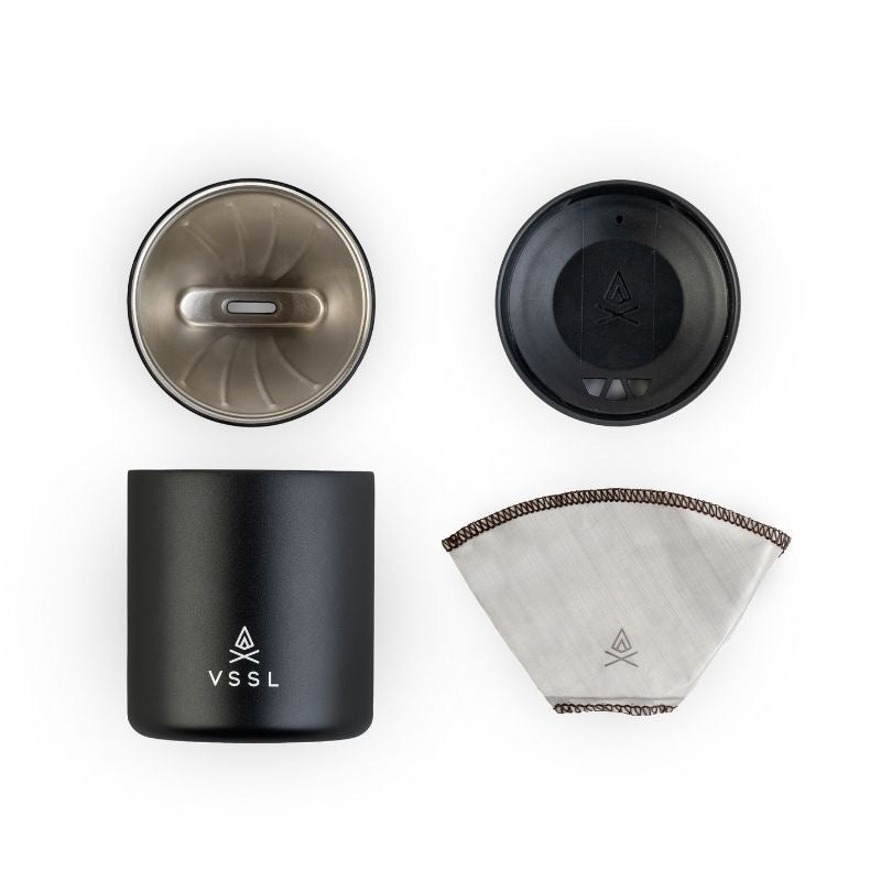 VSSL Nest Pour Over - Black